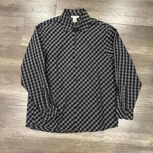 Mac & Jac Plaid Medium Long sleeve Casual formal Shirt
